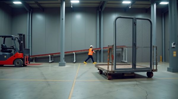 Manutention ergonomique : optimisez vos transferts avec un chariot de transfert industriel