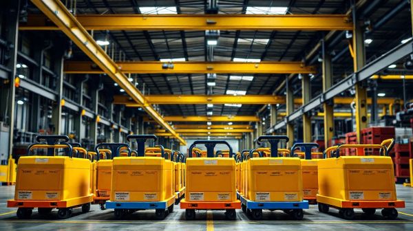Top 5 chariots de transfert industriel pour une manutention ergonomique